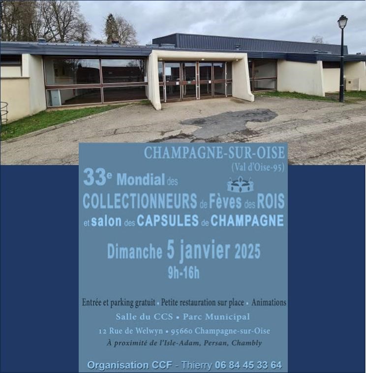 salon mondial fève champagne sur oise 05 Janvier 2025